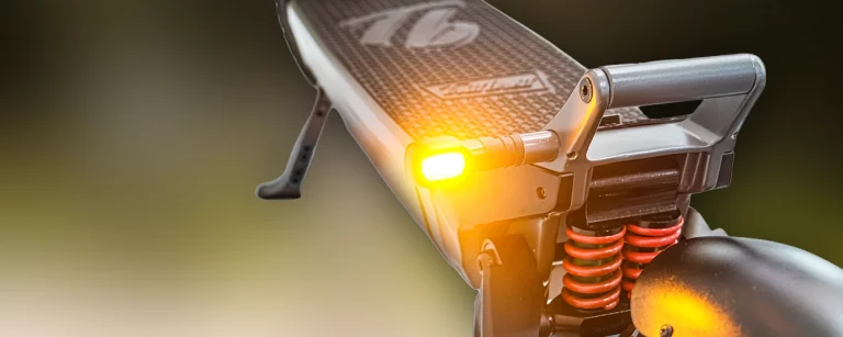 Beleuchtung auf einem Elektroroller