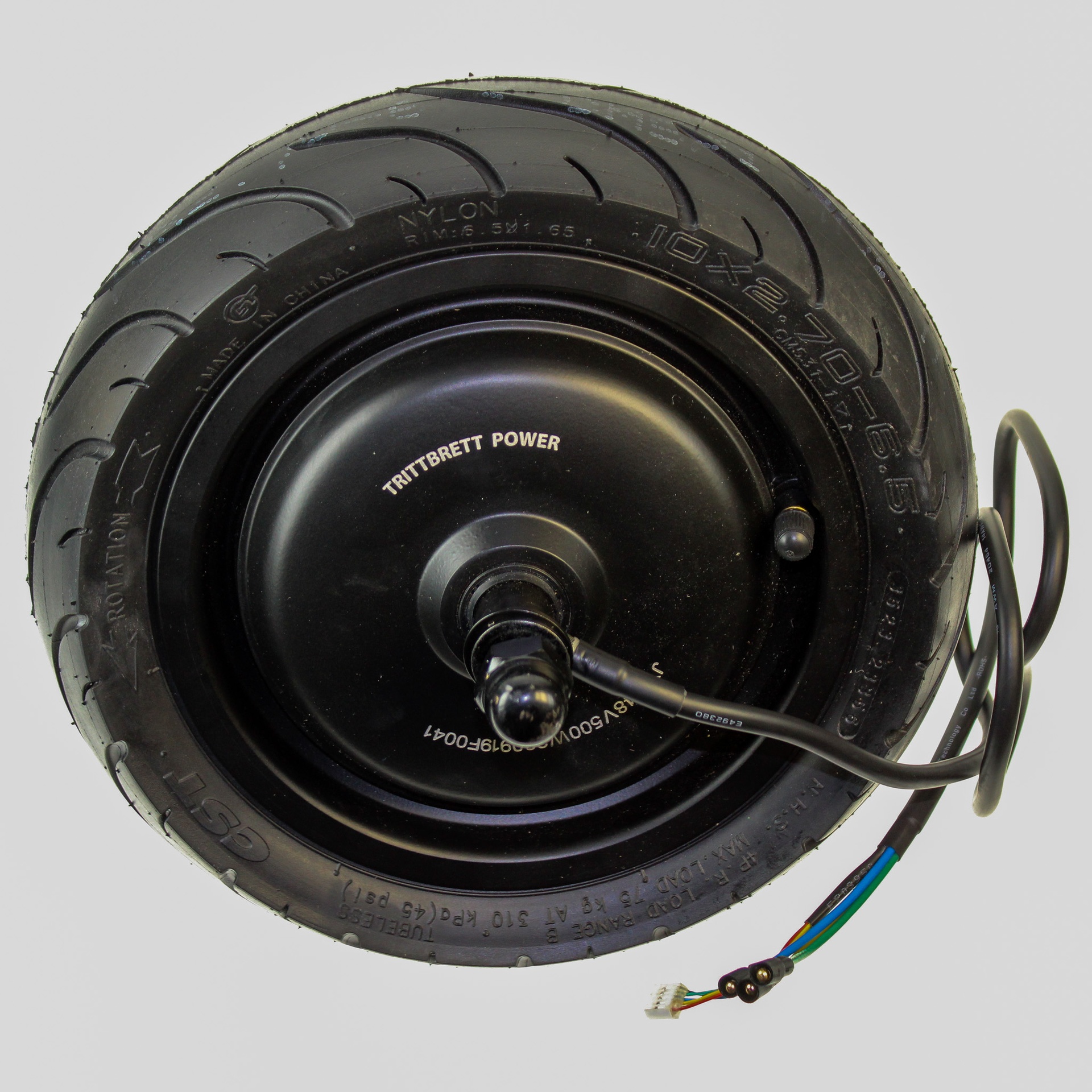 Motor 500W/36V - 10'' inkl. Hinterrad - Sultan +