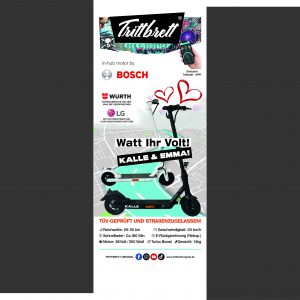 RollUp - Kalle/Emma 2022 - mit Gestell